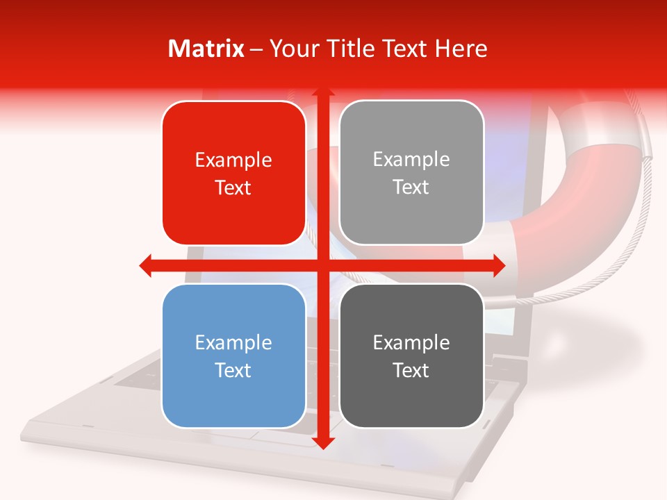 Lifesaver Antivirus Concept PowerPoint Template