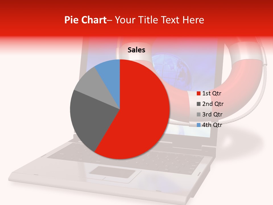 Lifesaver Antivirus Concept PowerPoint Template