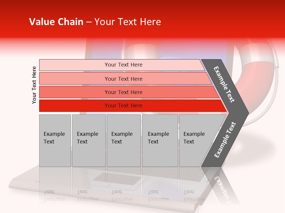 Lifesaver Antivirus Concept PowerPoint Template