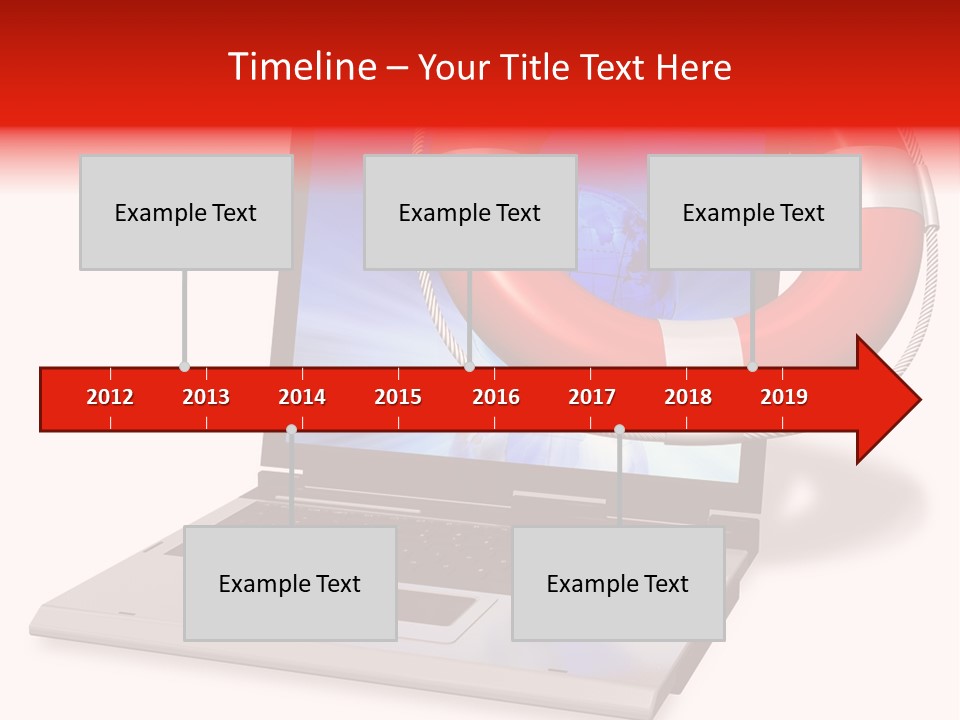 Lifesaver Antivirus Concept PowerPoint Template