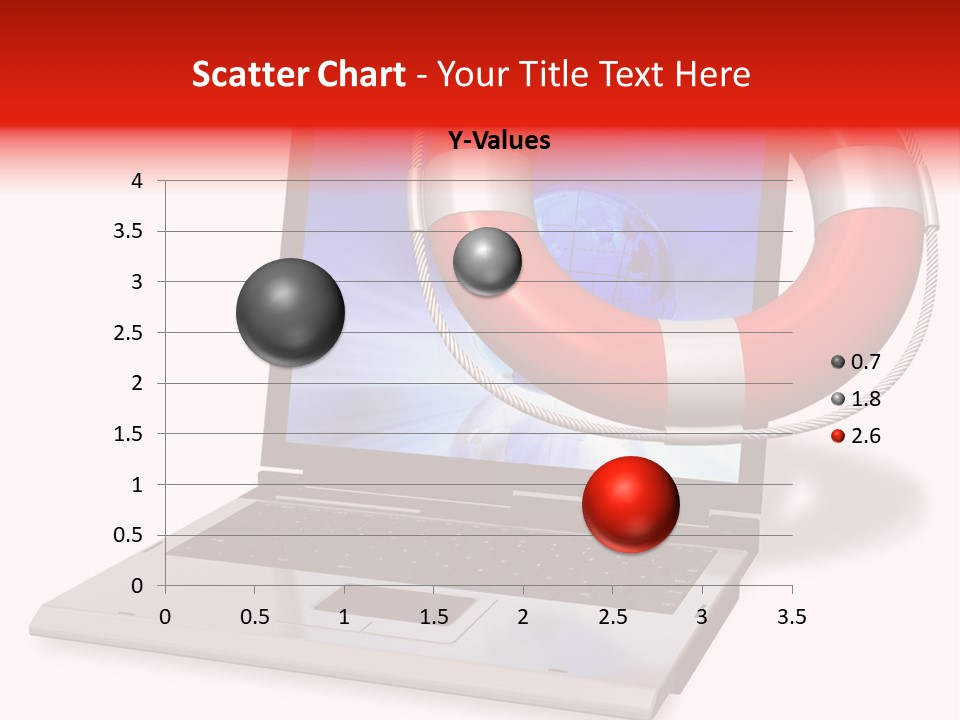 Lifesaver Antivirus Concept PowerPoint Template