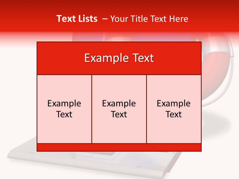 Lifesaver Antivirus Concept PowerPoint Template