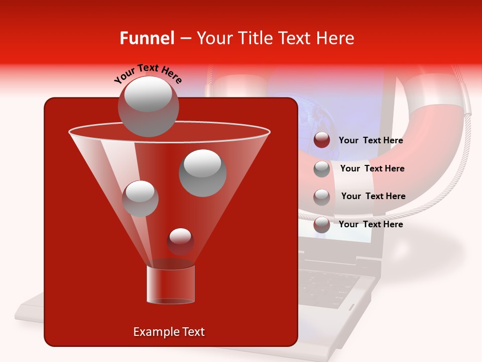 Lifesaver Antivirus Concept PowerPoint Template