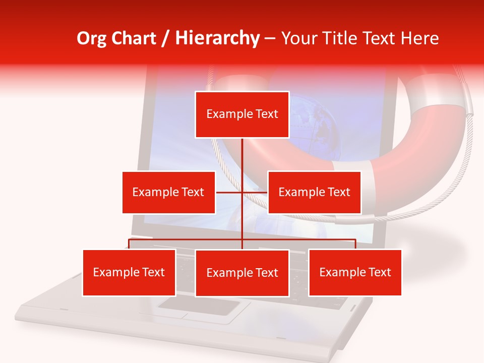 Lifesaver Antivirus Concept PowerPoint Template