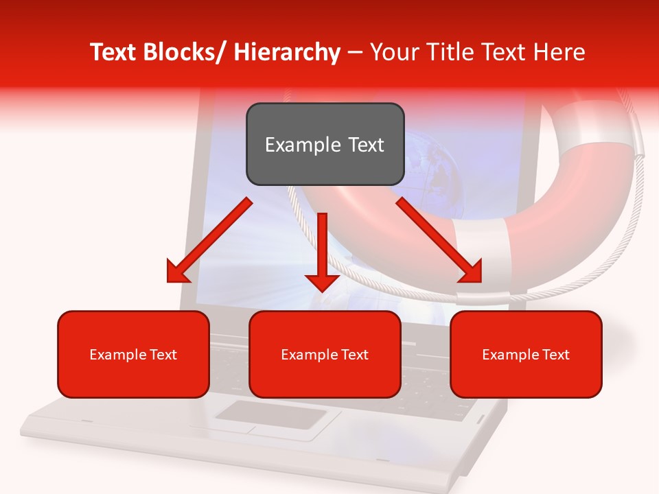 Lifesaver Antivirus Concept PowerPoint Template