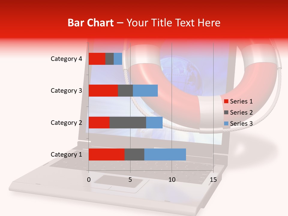 Lifesaver Antivirus Concept PowerPoint Template