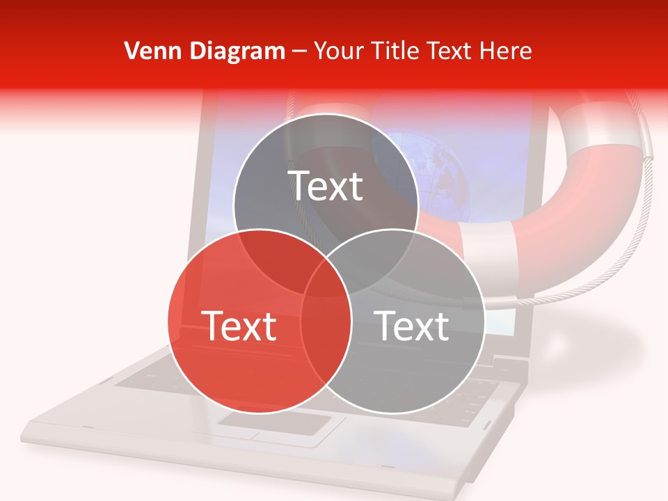 Lifesaver Antivirus Concept PowerPoint Template