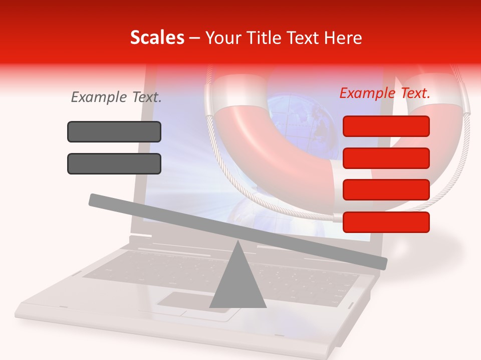 Lifesaver Antivirus Concept PowerPoint Template