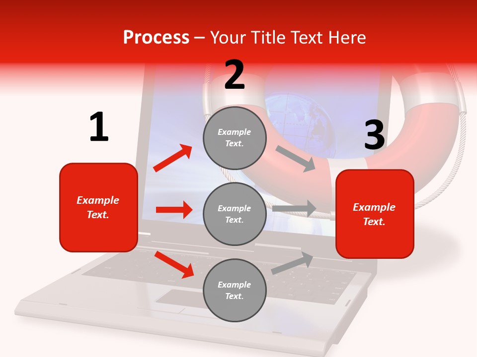 Lifesaver Antivirus Concept PowerPoint Template