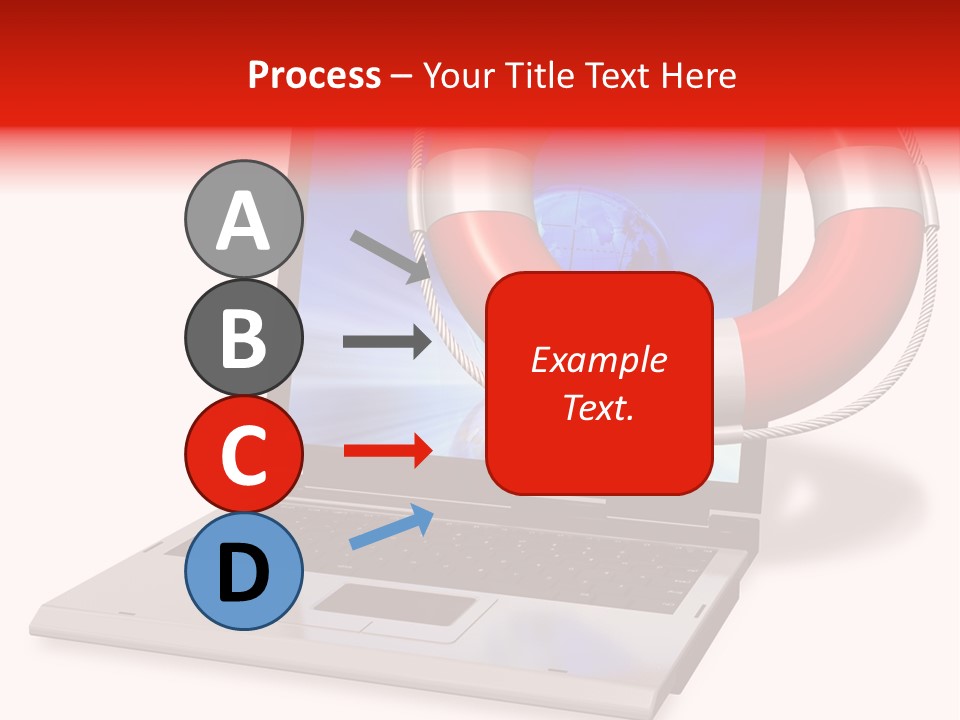Lifesaver Antivirus Concept PowerPoint Template