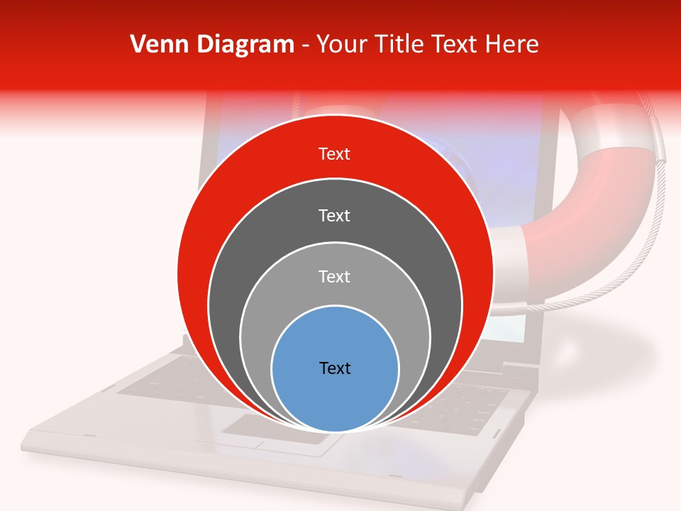 Lifesaver Antivirus Concept PowerPoint Template
