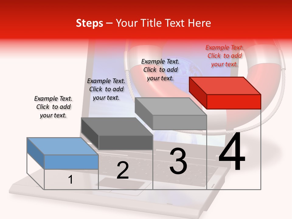 Lifesaver Antivirus Concept PowerPoint Template