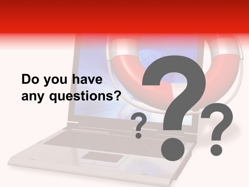 Lifesaver Antivirus Concept PowerPoint Template