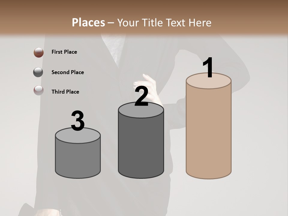 Person Short Camera PowerPoint Template