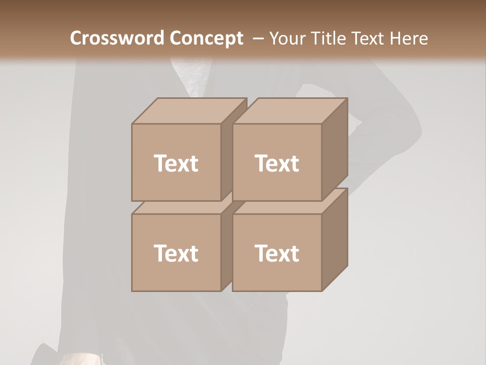 Person Short Camera PowerPoint Template