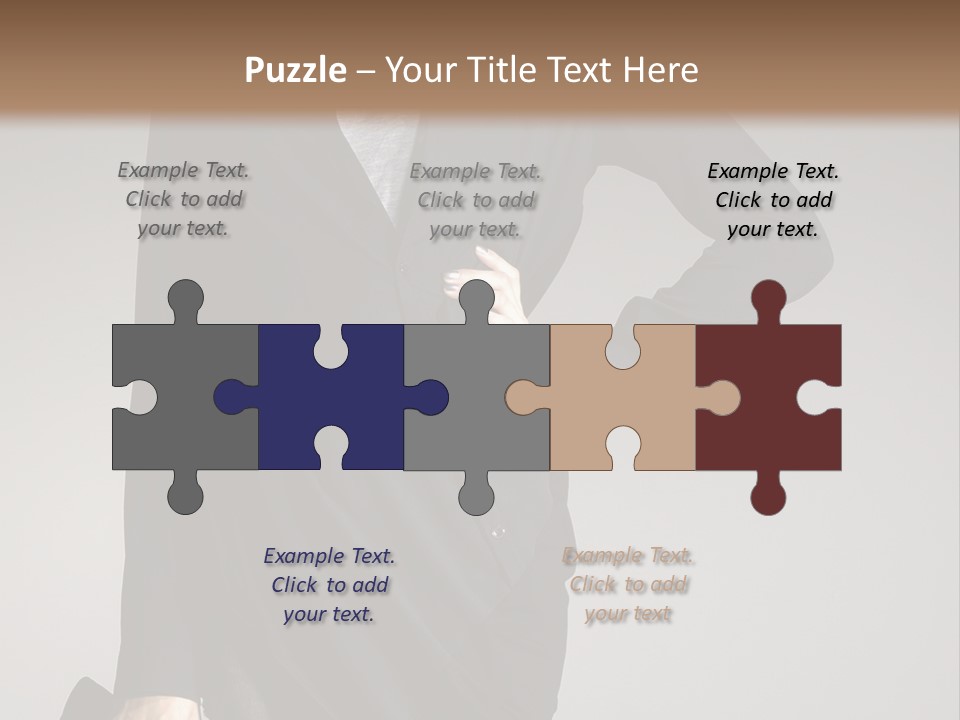 Person Short Camera PowerPoint Template