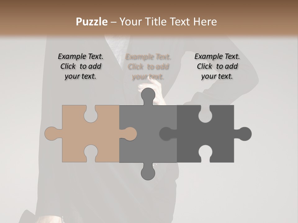 Person Short Camera PowerPoint Template