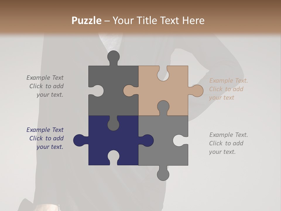 Person Short Camera PowerPoint Template