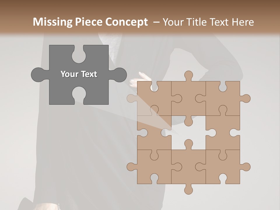 Person Short Camera PowerPoint Template