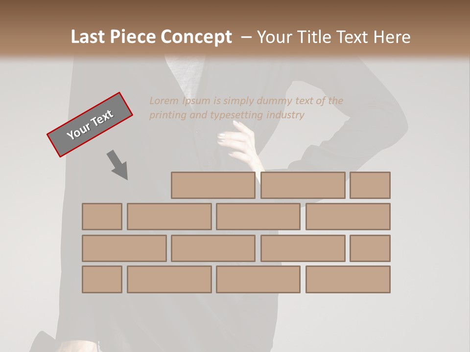 Person Short Camera PowerPoint Template