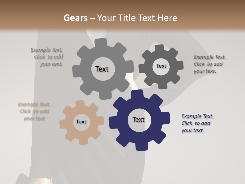 Person Short Camera PowerPoint Template