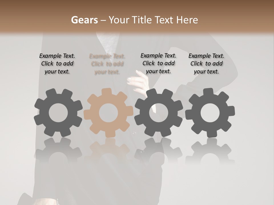 Person Short Camera PowerPoint Template