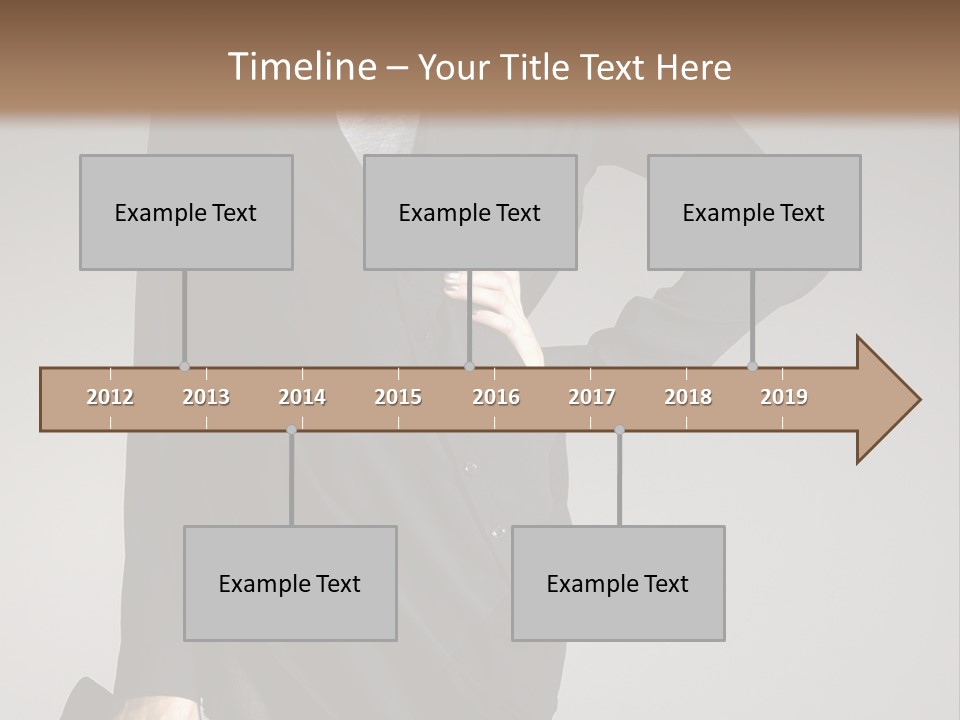 Person Short Camera PowerPoint Template