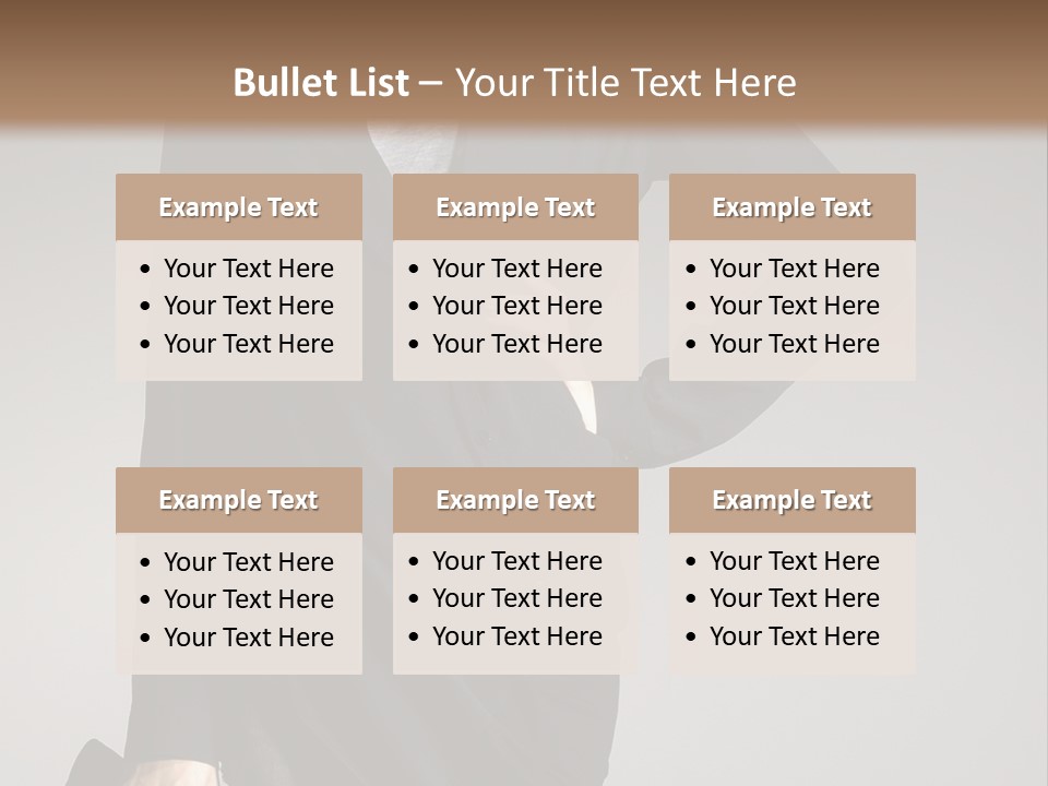 Person Short Camera PowerPoint Template