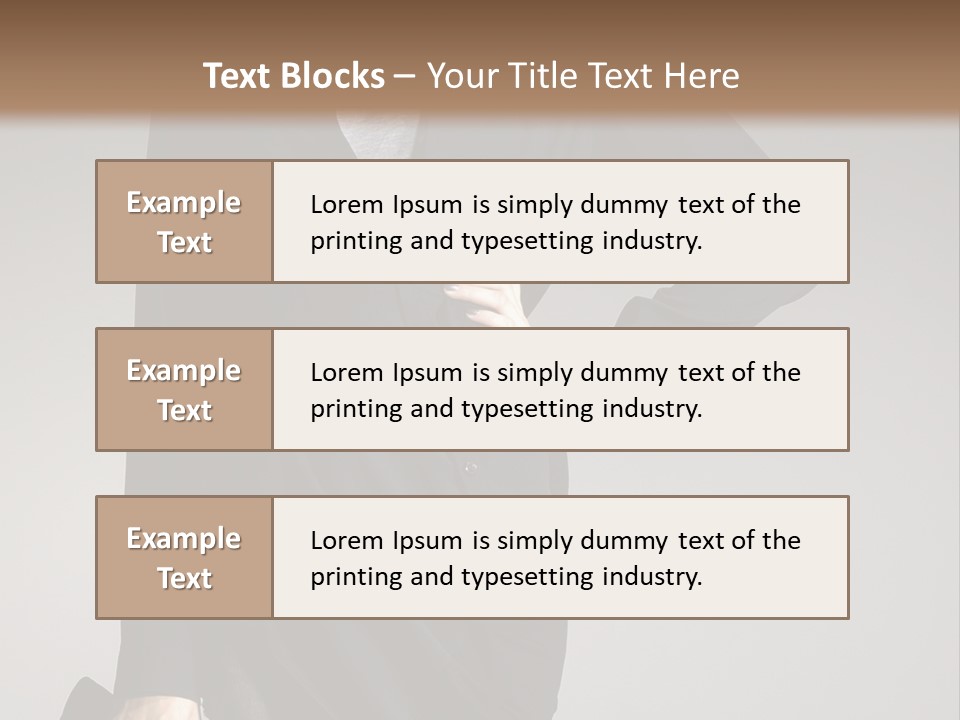 Person Short Camera PowerPoint Template