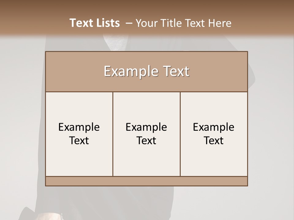 Person Short Camera PowerPoint Template