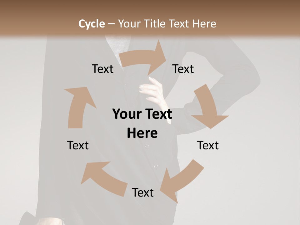 Person Short Camera PowerPoint Template