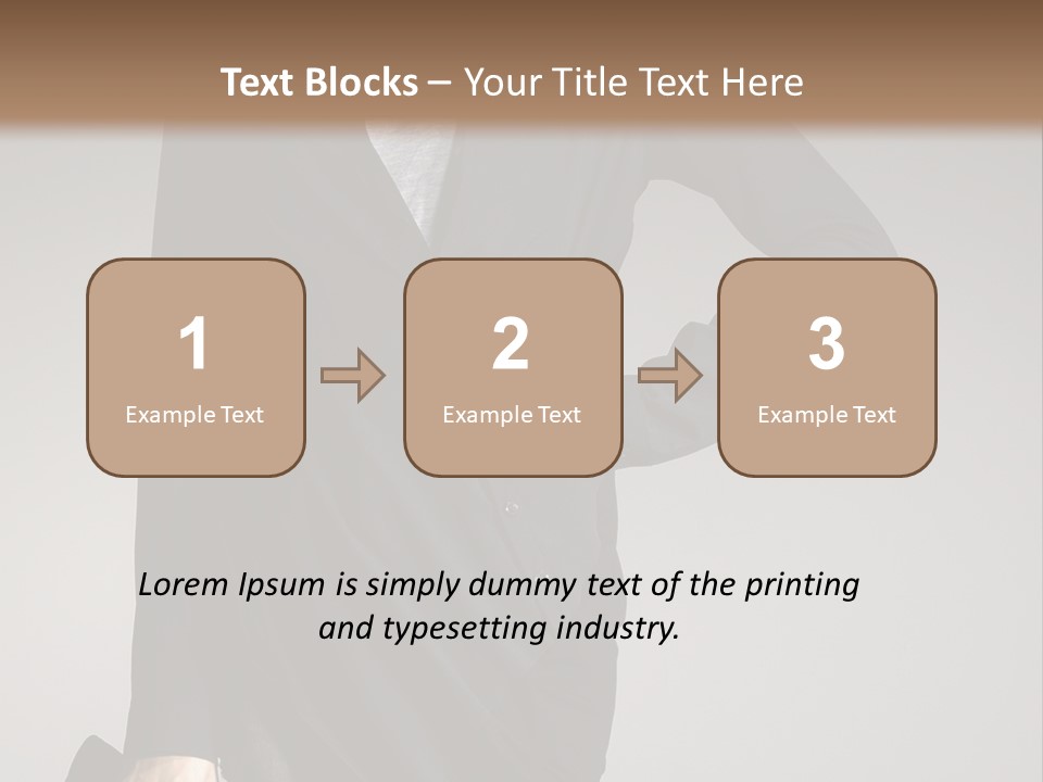 Person Short Camera PowerPoint Template