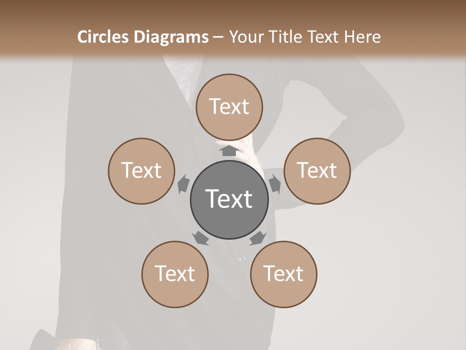 Person Short Camera PowerPoint Template