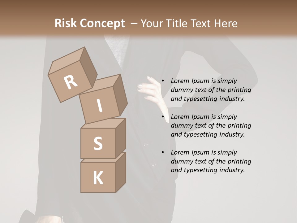 Person Short Camera PowerPoint Template