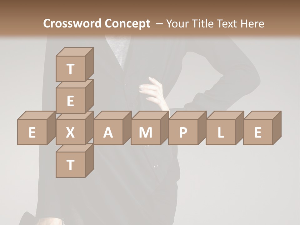Person Short Camera PowerPoint Template