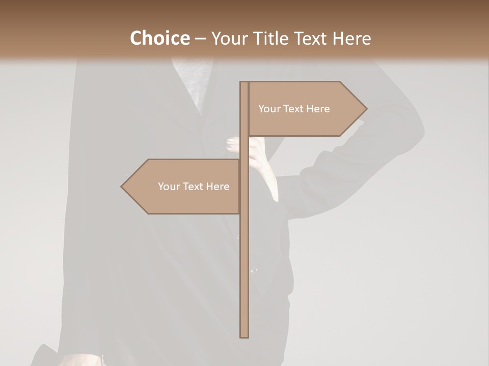 Person Short Camera PowerPoint Template