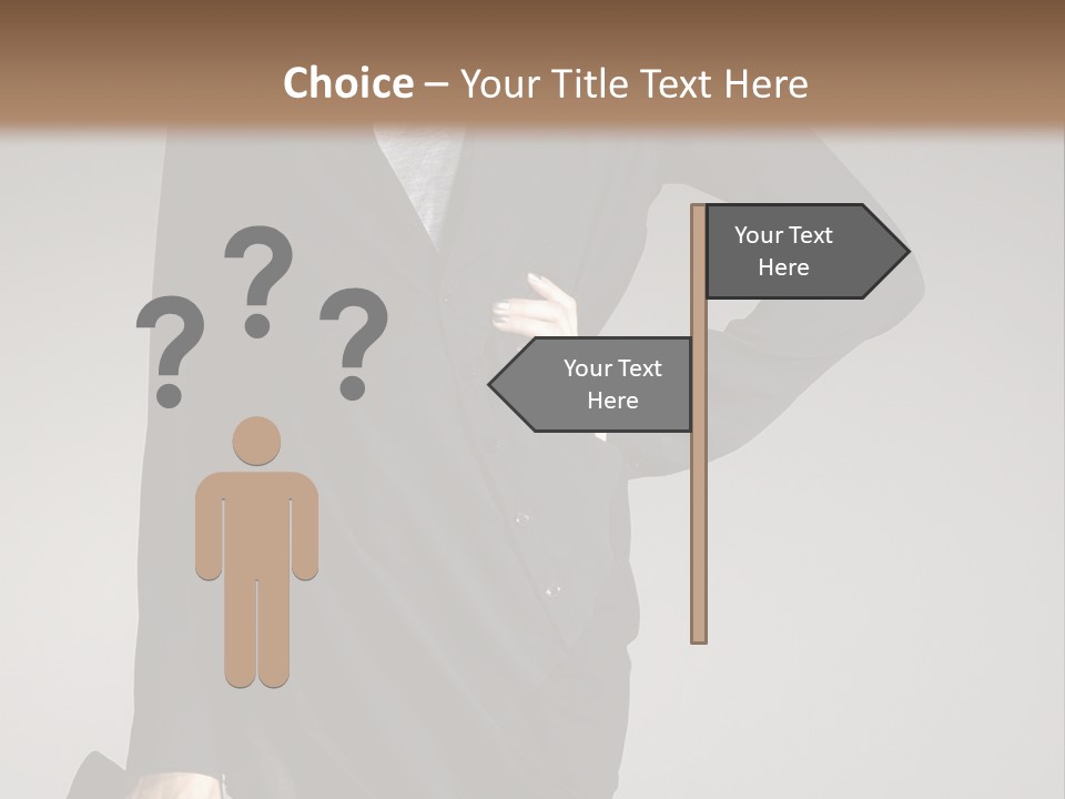 Person Short Camera PowerPoint Template