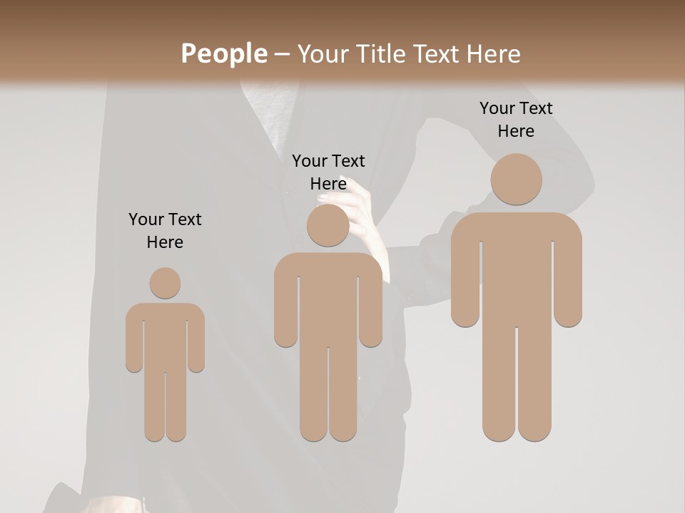 Person Short Camera PowerPoint Template