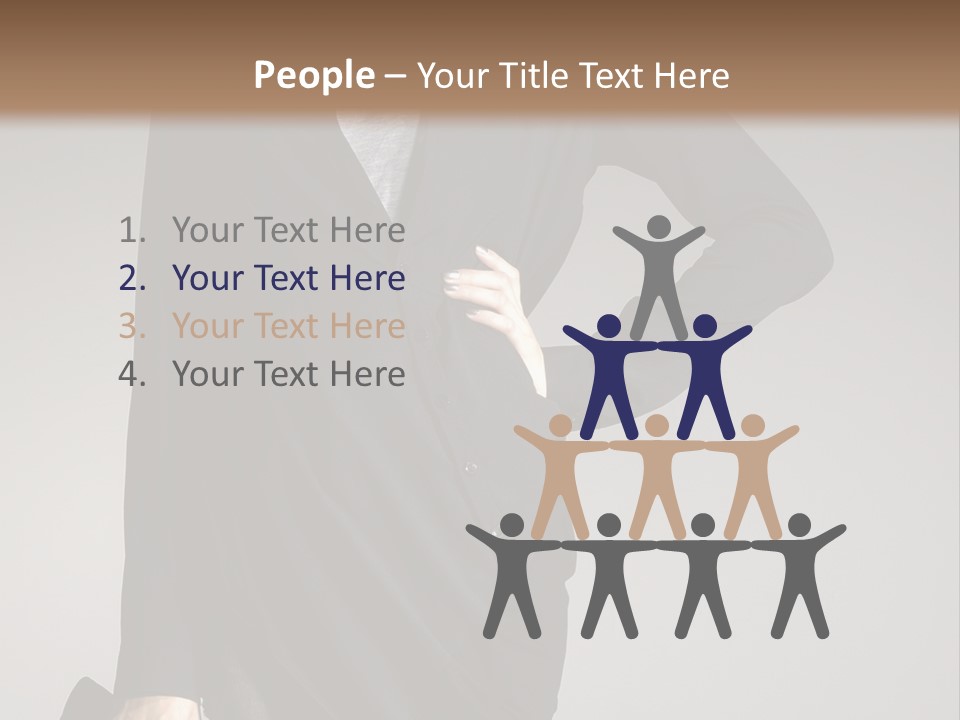 Person Short Camera PowerPoint Template