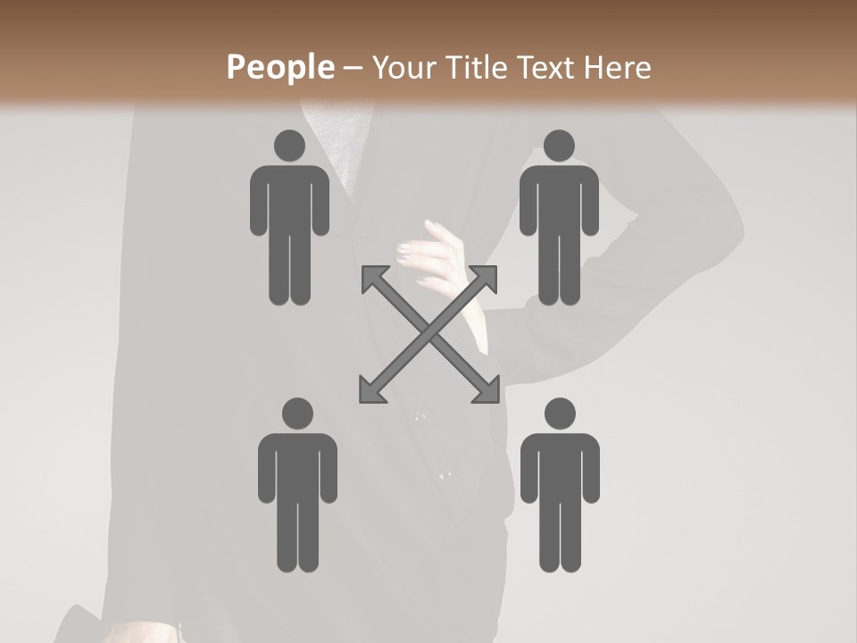 Person Short Camera PowerPoint Template