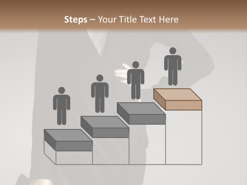 Person Short Camera PowerPoint Template