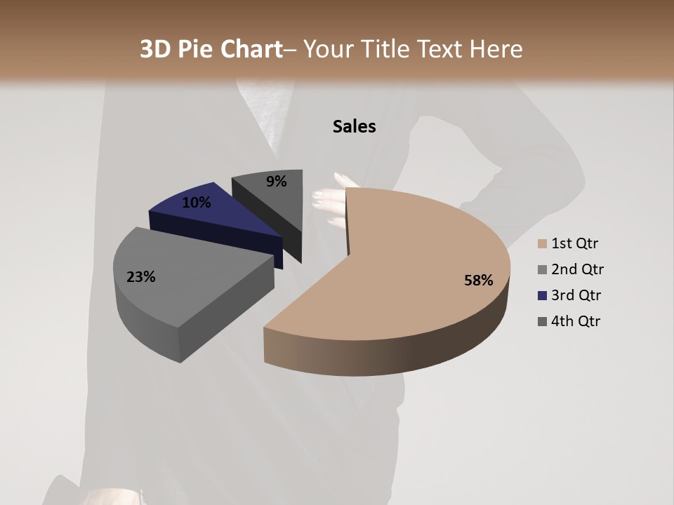 Person Short Camera PowerPoint Template