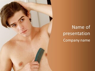 Hygiene Grill Young PowerPoint Template