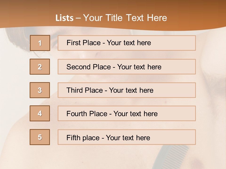 Hygiene Grill Young PowerPoint Template