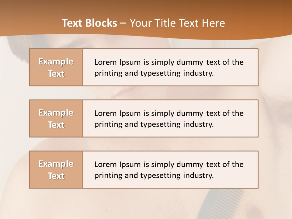 Hygiene Grill Young PowerPoint Template