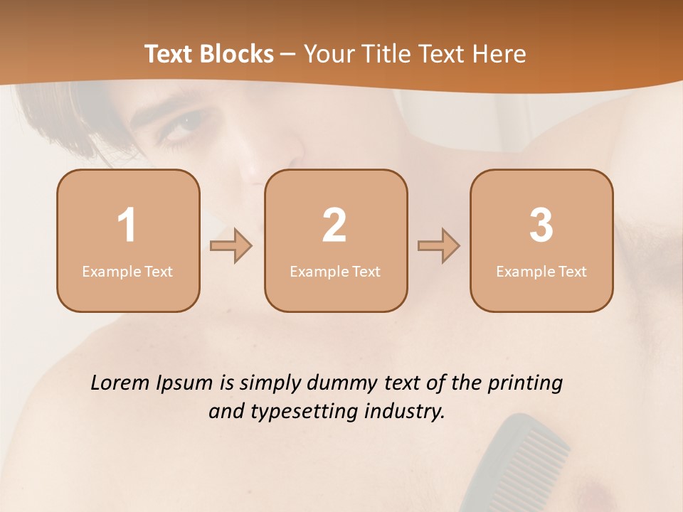Hygiene Grill Young PowerPoint Template