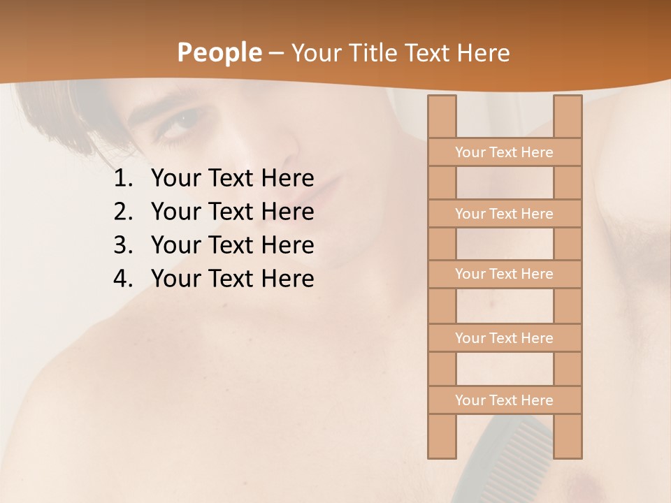 Hygiene Grill Young PowerPoint Template