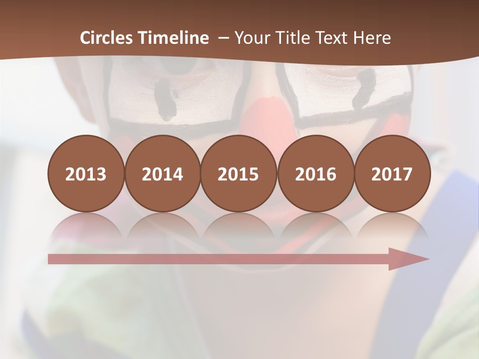 Human Face Entertainment Preschool PowerPoint Template