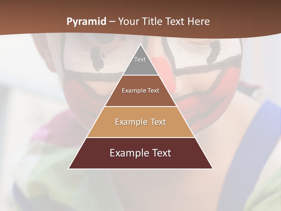 Human Face Entertainment Preschool PowerPoint Template