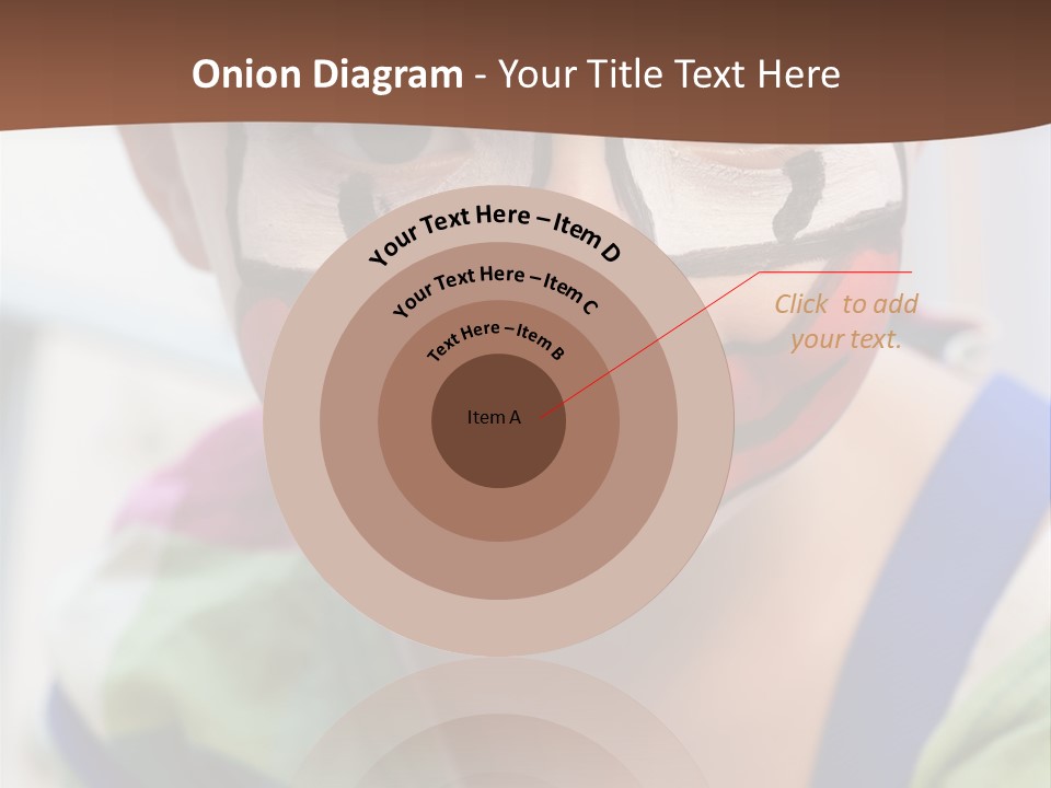 Human Face Entertainment Preschool PowerPoint Template